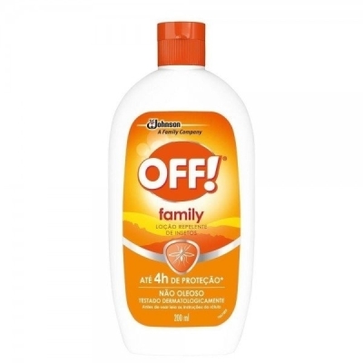 Repelente off family locao, 200ml