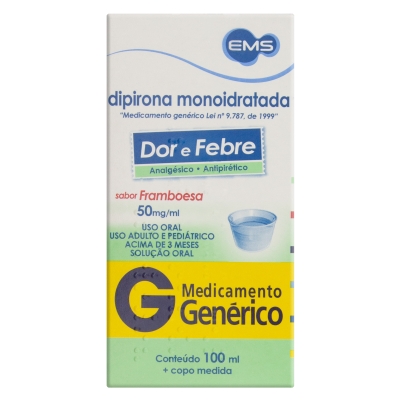 Dipirona sodica sol oral 100 ml EMS