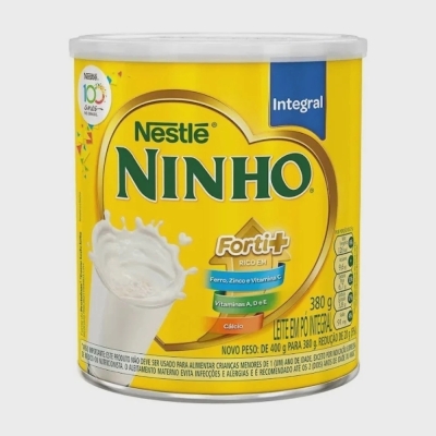 Leite ninho fort+ integral, 380gr