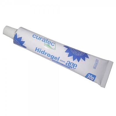 Pomada curatec hidrogel com age, 30gr 