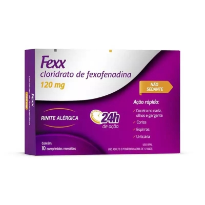 Fexx 120 mg c/10 cpr