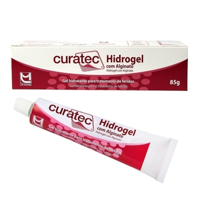 Curatec hidrogel com alginato, gel 85gr